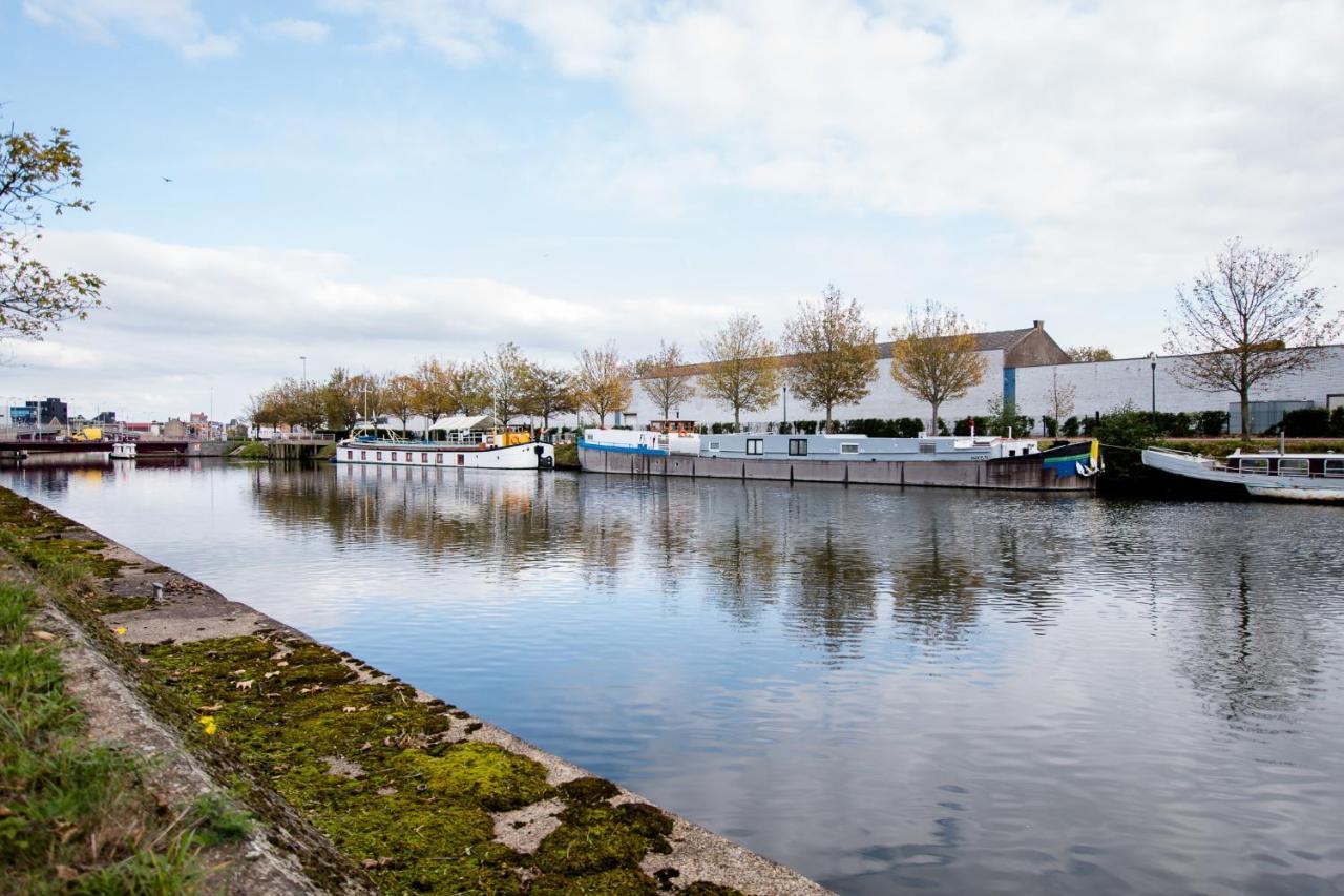 Houseboat Jana - With Sauna And Terrace Hotel บรูจส์ ภายนอก รูปภาพ